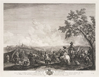 KG 13092
          <br/>
          De mars van het leger.
          <br/>
          <em>Moyreau, Jean (1690-1762)</em>